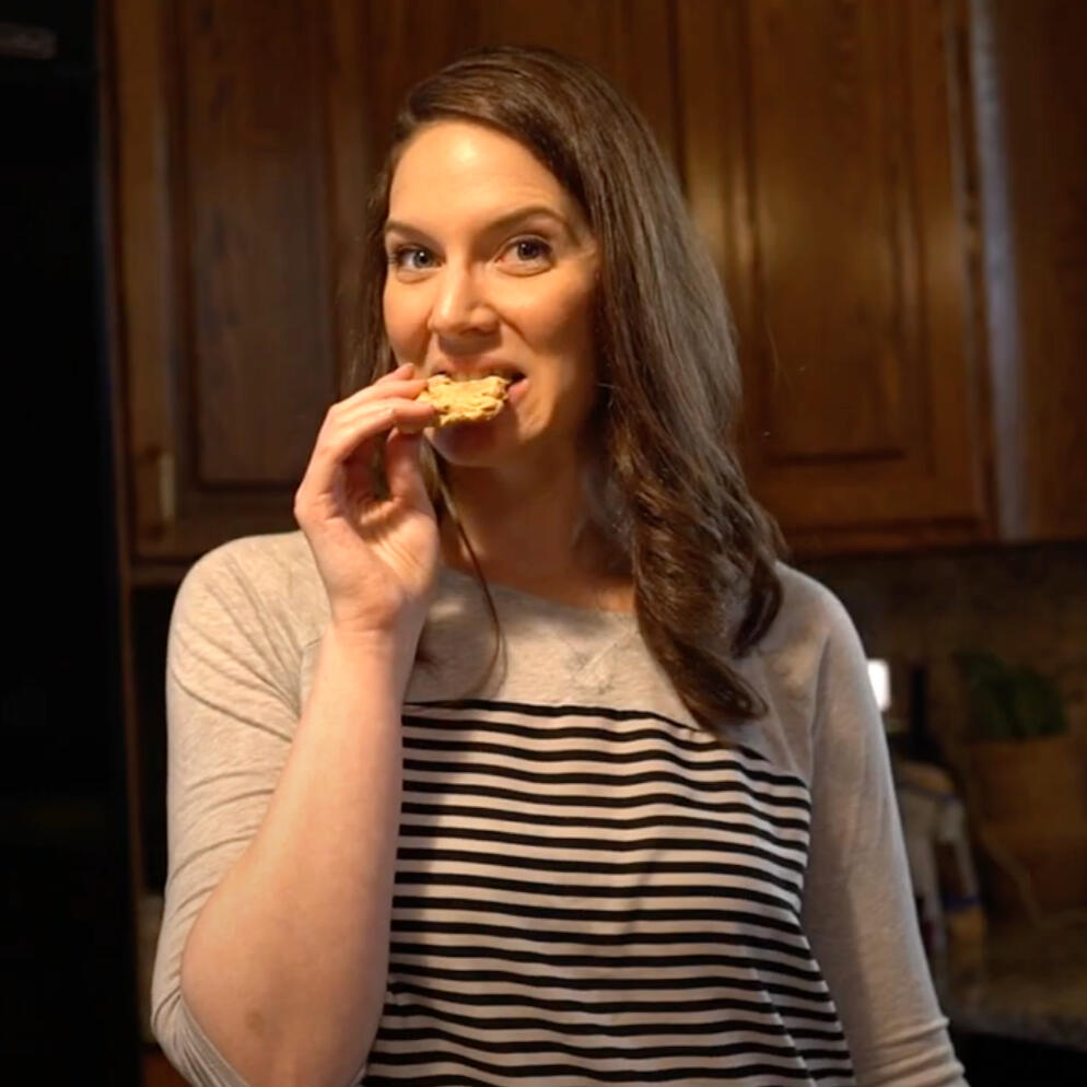 Chewy Plantain Apple Cookies